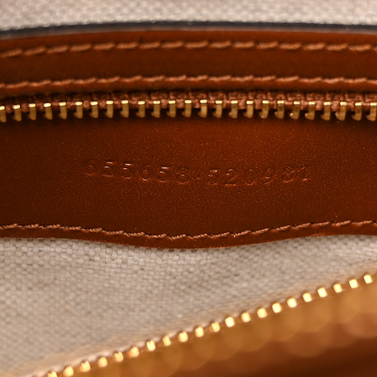 Charisma Calfskin Gucci Embossed Medium Diana Tote Bag Peanut Brown