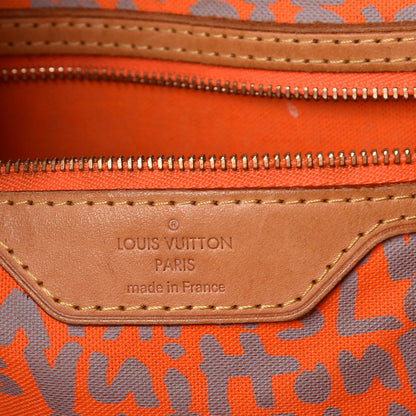 Louis Vuitton Monogram Graffiti Neverfull GM Orange 6 of 15