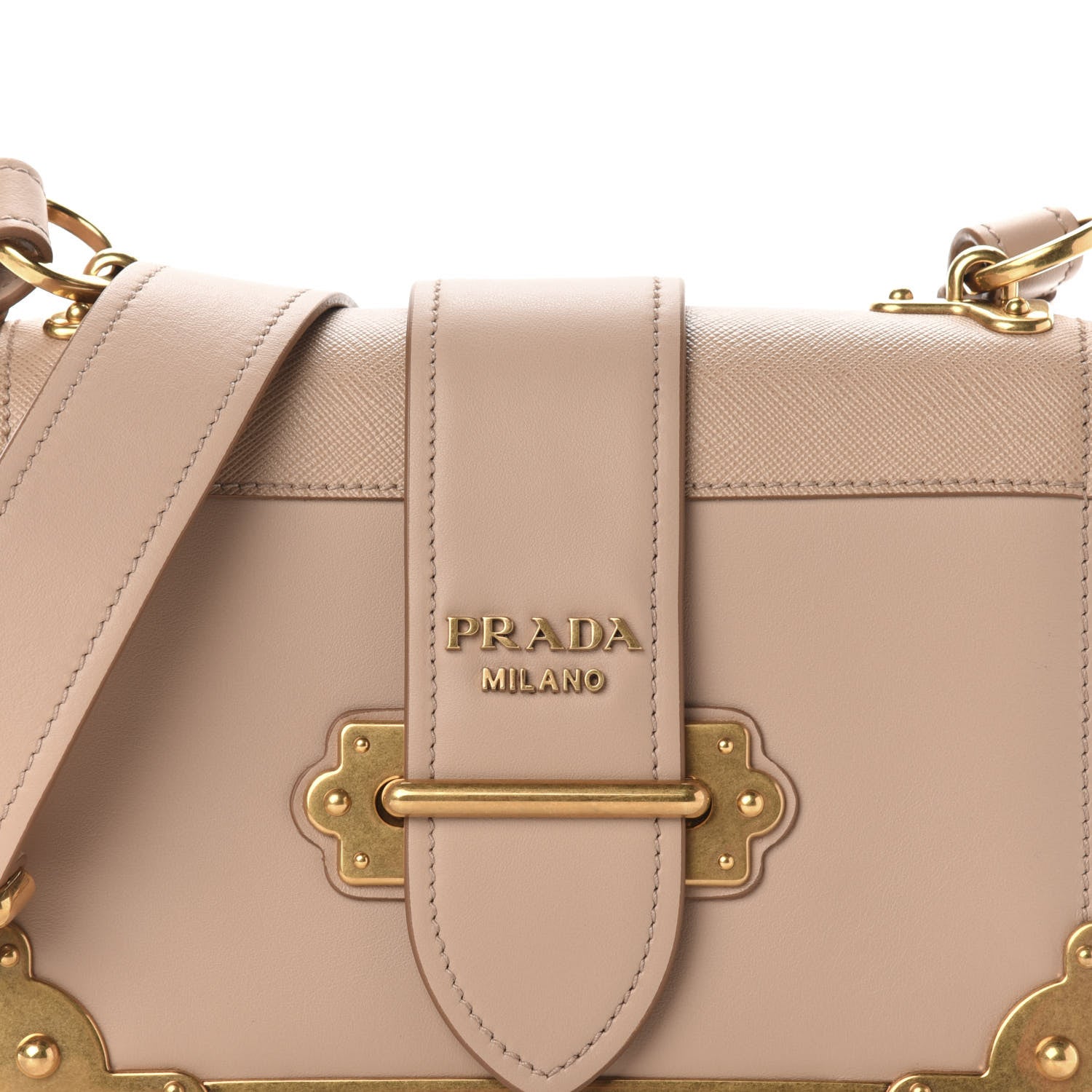Prada City Calf Saffiano Cahier Bag Cammeo 9 of 9