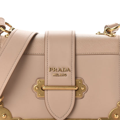 Prada City Calf Saffiano Cahier Bag Cammeo 9 of 9