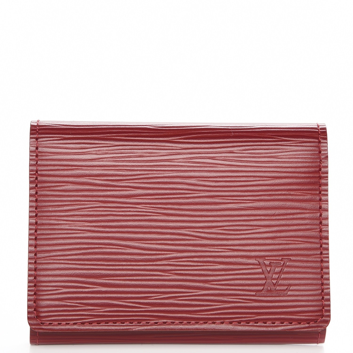 Louis Vuitton Epi Business Card Holder Rubis 1 of 6