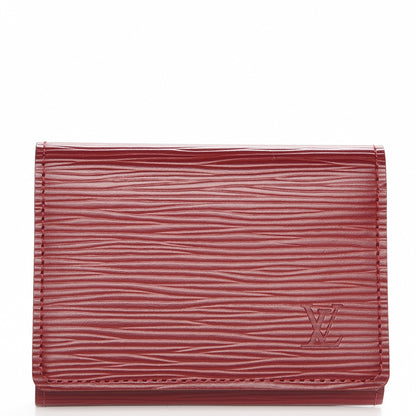Louis Vuitton Epi Business Card Holder Rubis 1 of 6