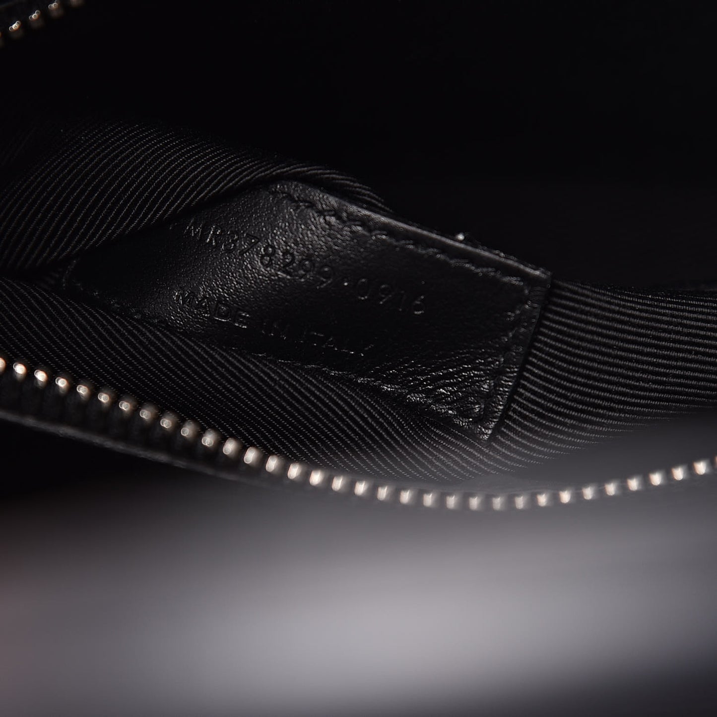 Calfskin Crocodile Embossed Small Sac de Jour Black