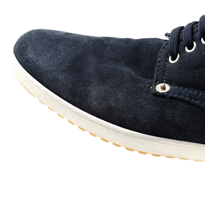 Louis Vuitton Suede Cotton Team Derby Sneakers 5 Marine 10 of 14