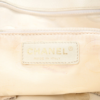 Chanel Caviar CC Timeless Tote White 6 of 23