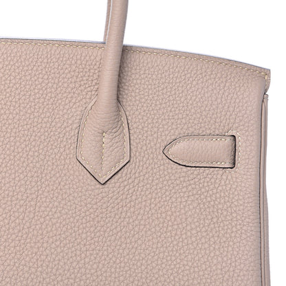Hermes Togo Birkin 30 Gris Tourterelle 22 of 28