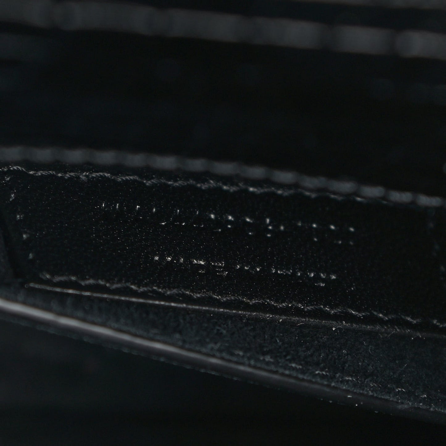 Calfskin Crocodile Embossed Medium Monogram Sunset Black