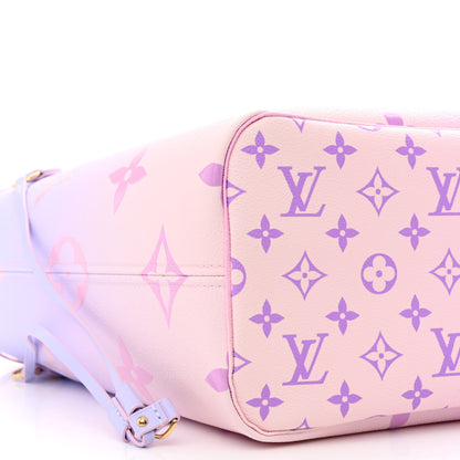 Louis Vuitton Monogram Giant Spring In The City Neverfull MM Sunrise Pastel 10 of 12