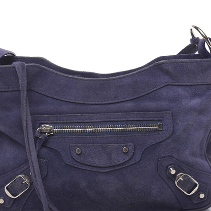 Balenciaga Baby Daim Suede Classic Hardware Hip Bleu Nuit 11 of 11
