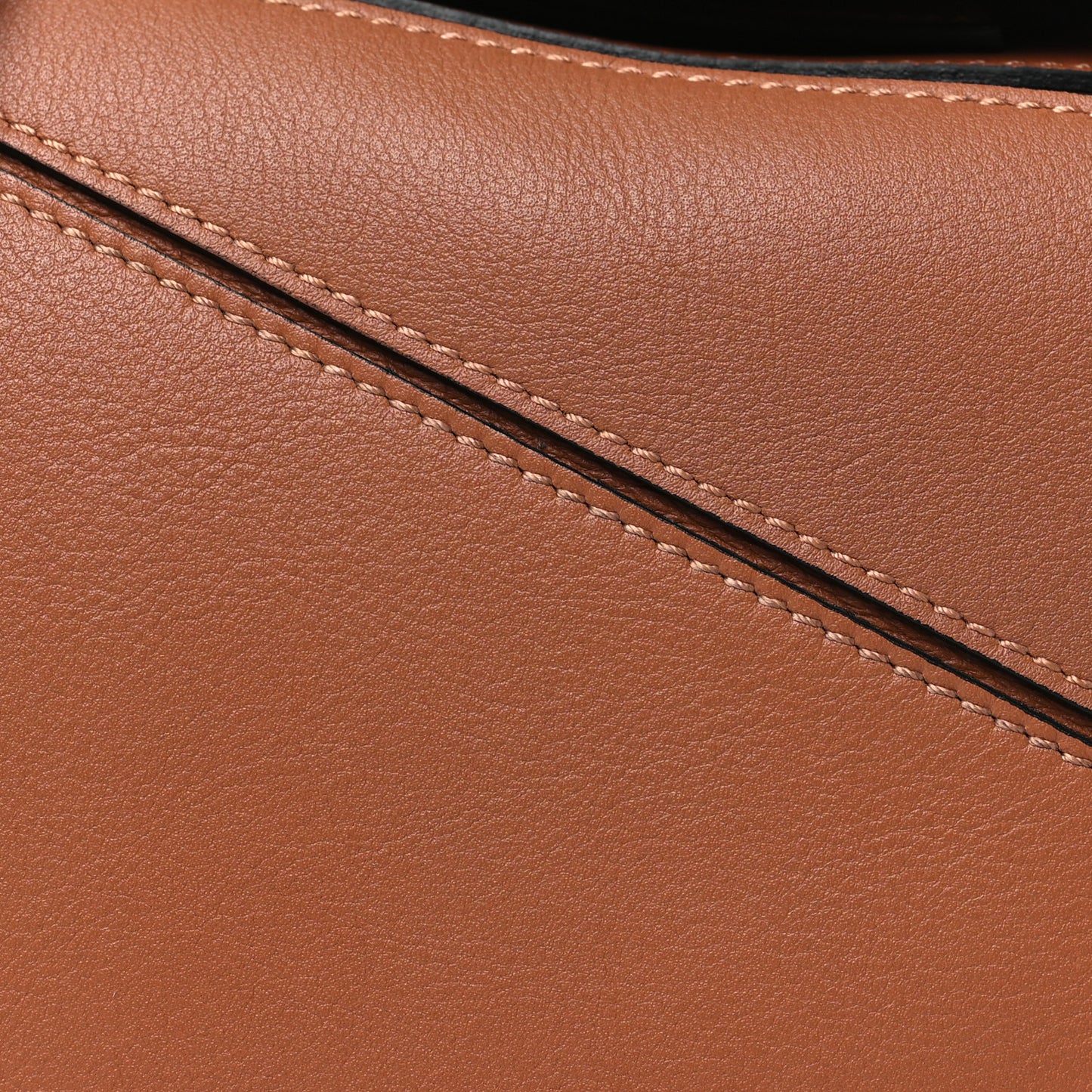 Calfskin Small Puzzle Bag Tan