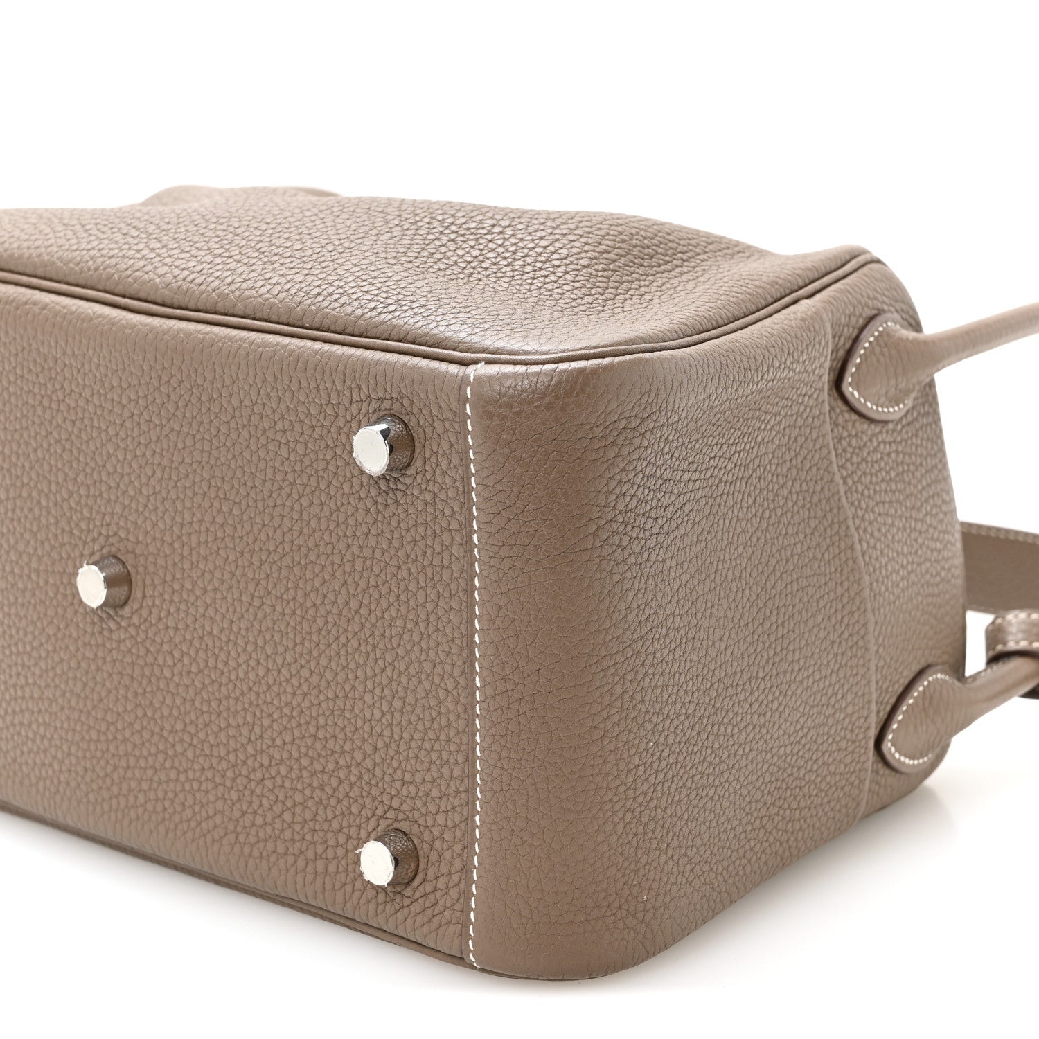 Hermes Taurillon Clemence Lindy 26 Etoupe 9 of 10