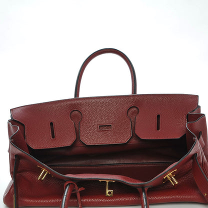 Hermes Taurillon Clemence JPG Birkin 42 Rouge H 7 of 33