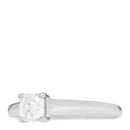Tiffany Platinum Diamond .54ct Solitaire Lucida Engagement Ring 54 6.75 3 of 6
