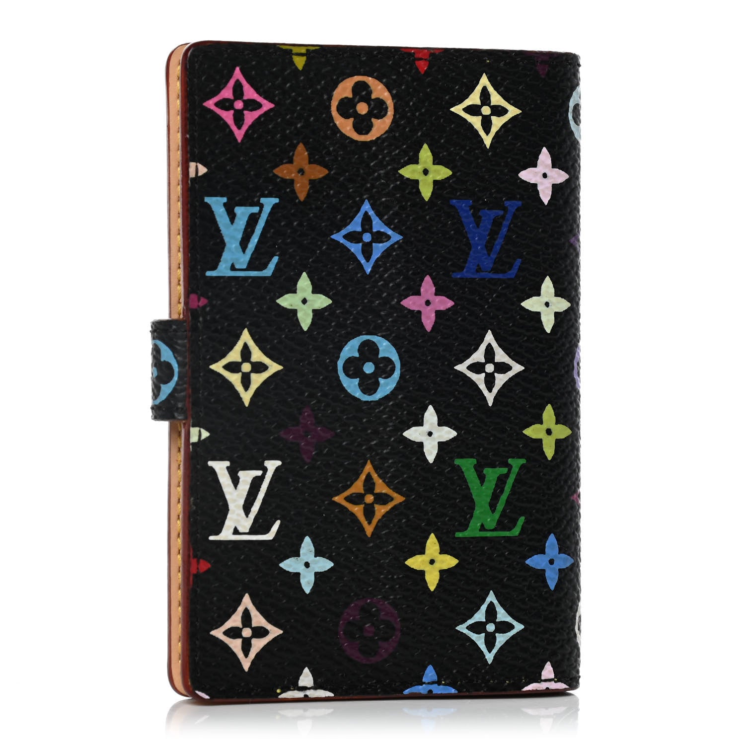 Louis Vuitton Monogram Multicolor Carnet de Bal Mini Agenda Cover Black 3 of 11