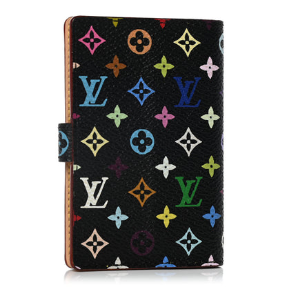 Louis Vuitton Monogram Multicolor Carnet de Bal Mini Agenda Cover Black 3 of 11