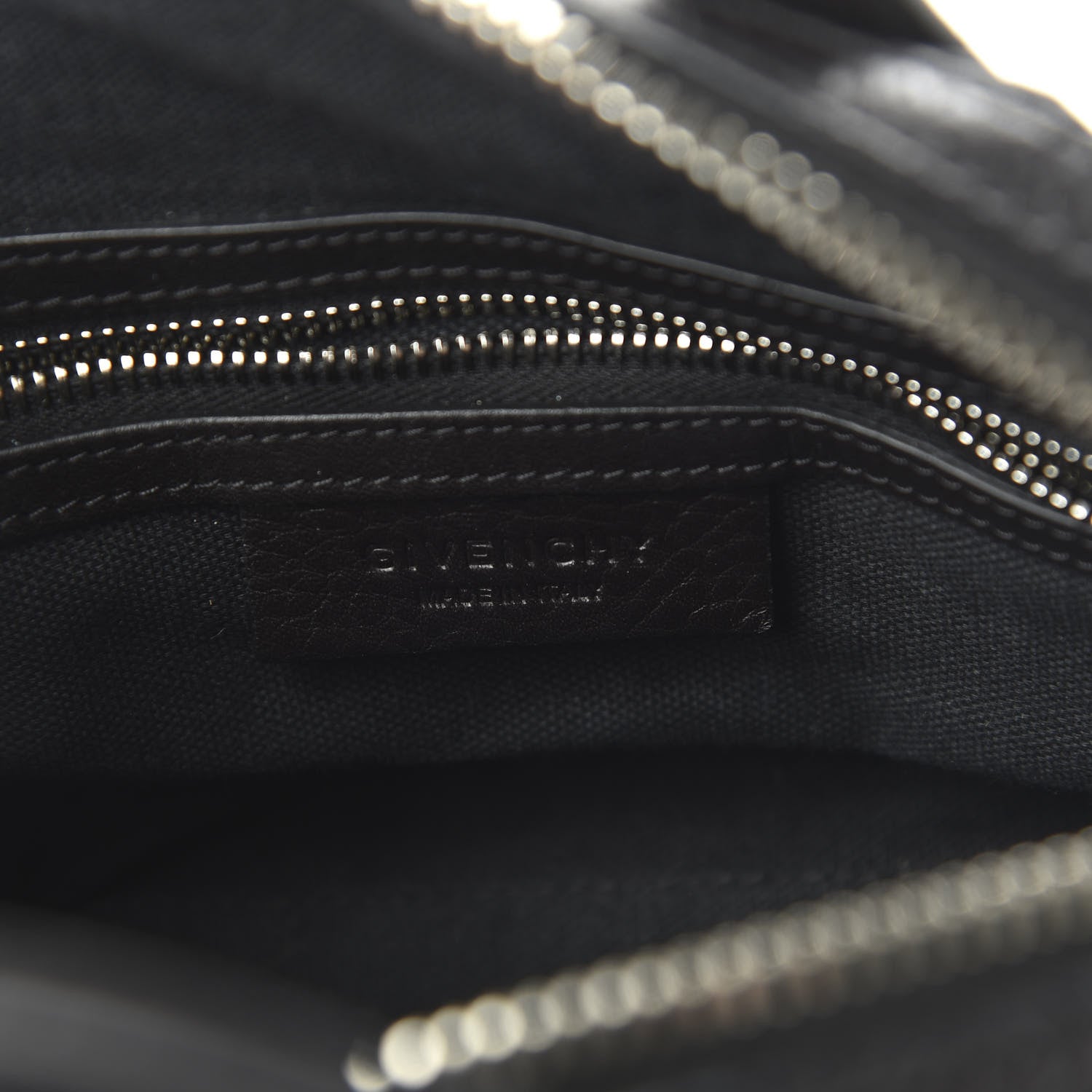Givenchy Waxed Calfskin Micro Nightingale Black 8 of 10