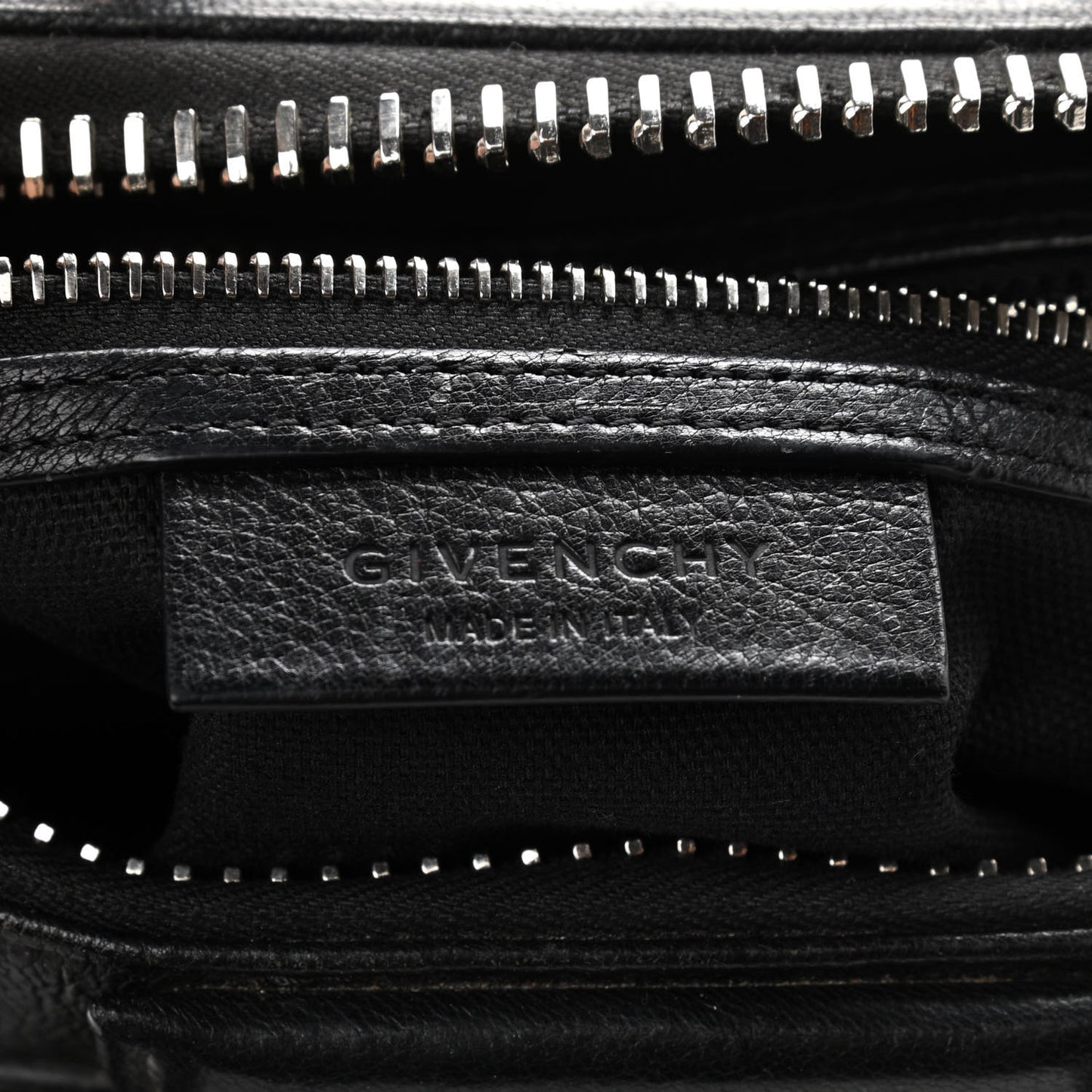 Sugar Goatskin Mini Antigona Black