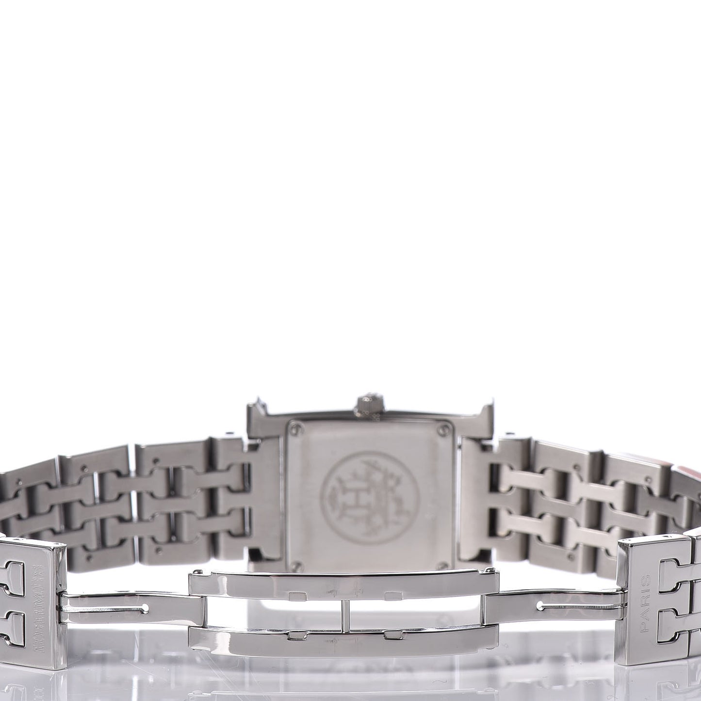 Stainless Steel 21mm Heure H Hour Quartz Watch Black