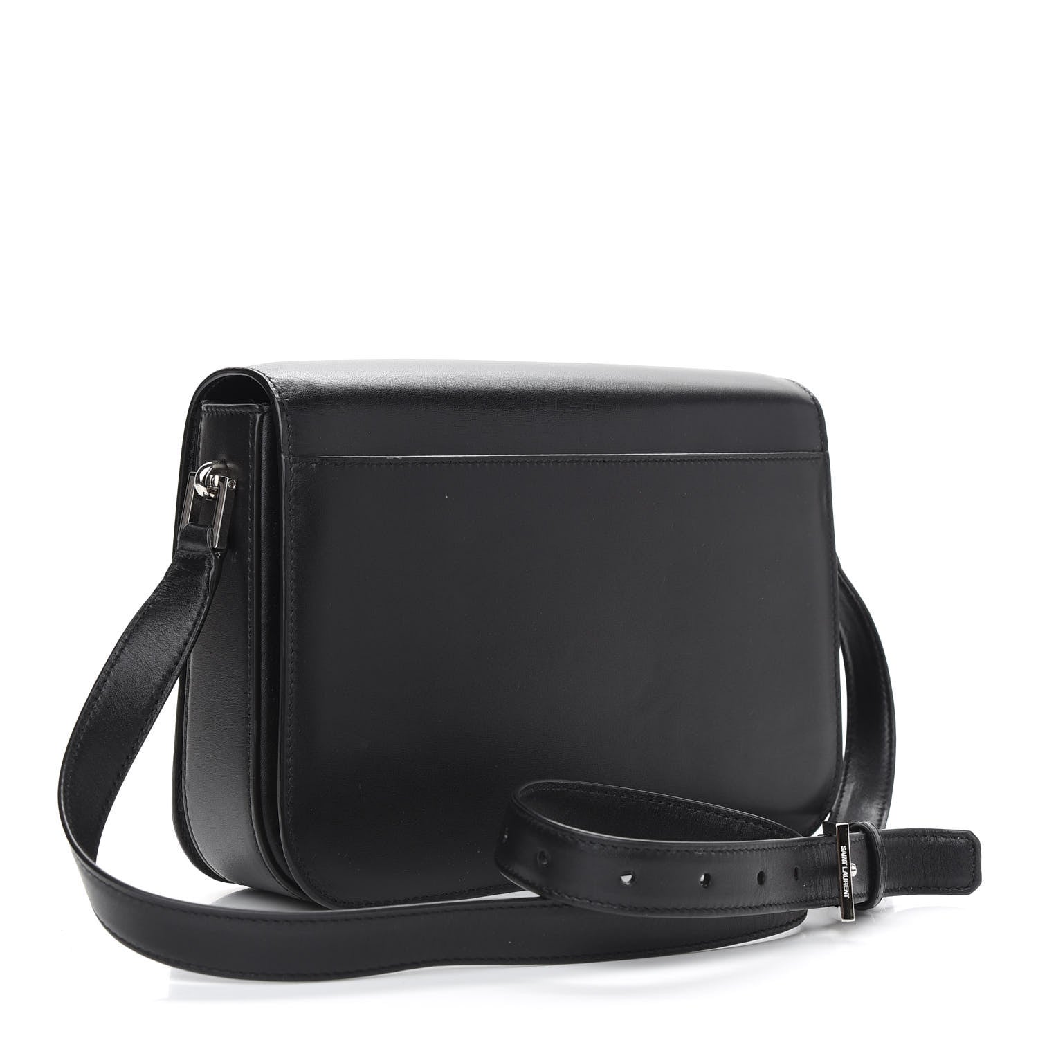 Saint Laurent Fermoir Satchel Shoulder Bag Black 3 of 8