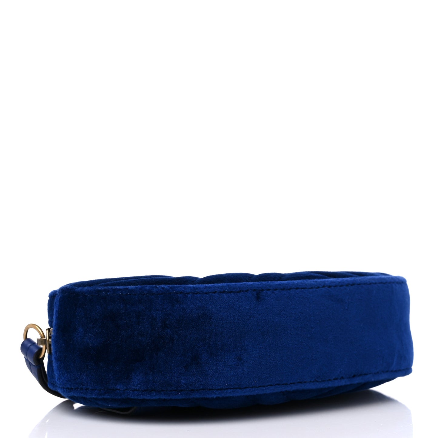 Velvet Matelasse GG Marmont Belt Bag 85 34 Cobalt Blue
