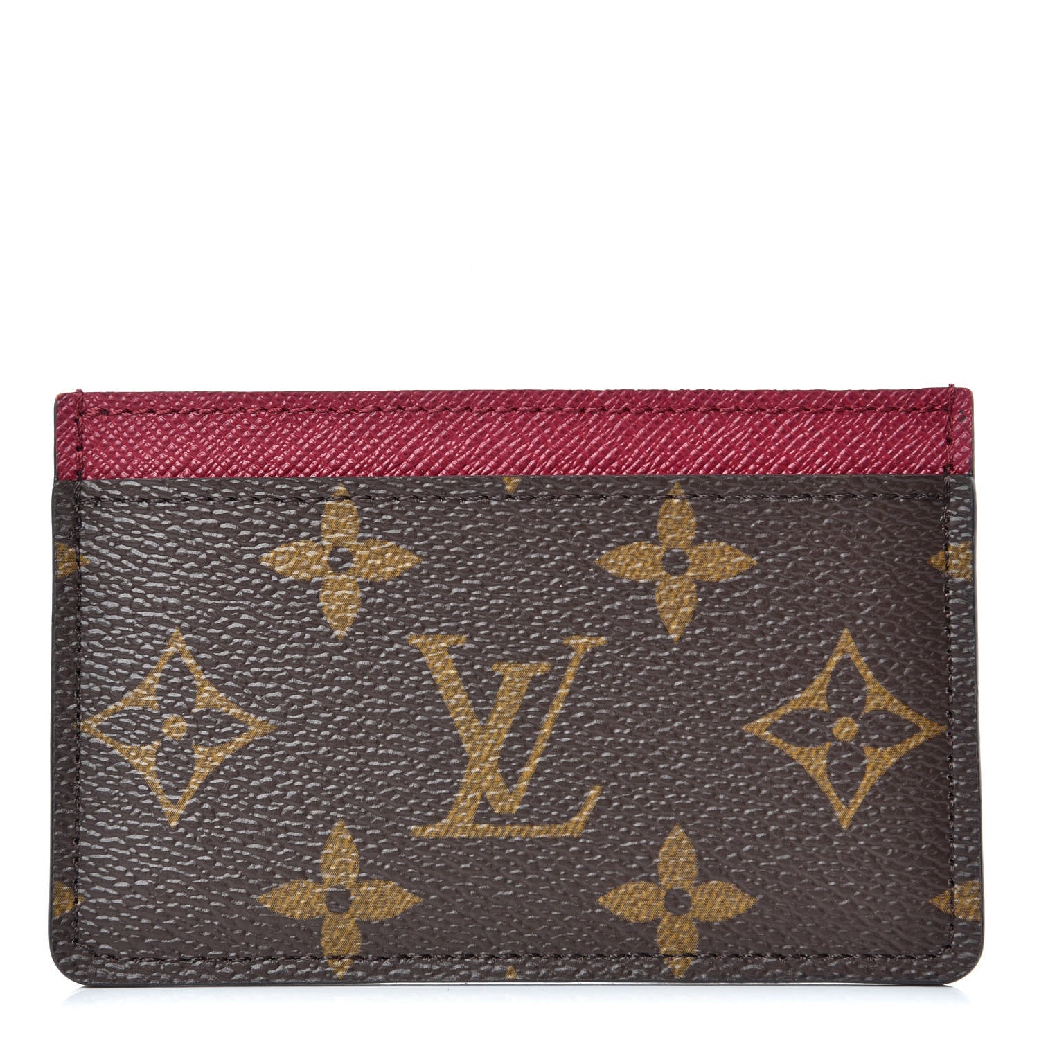 Louis Vuitton Monogram Card Holder Fuchsia 1 of 7