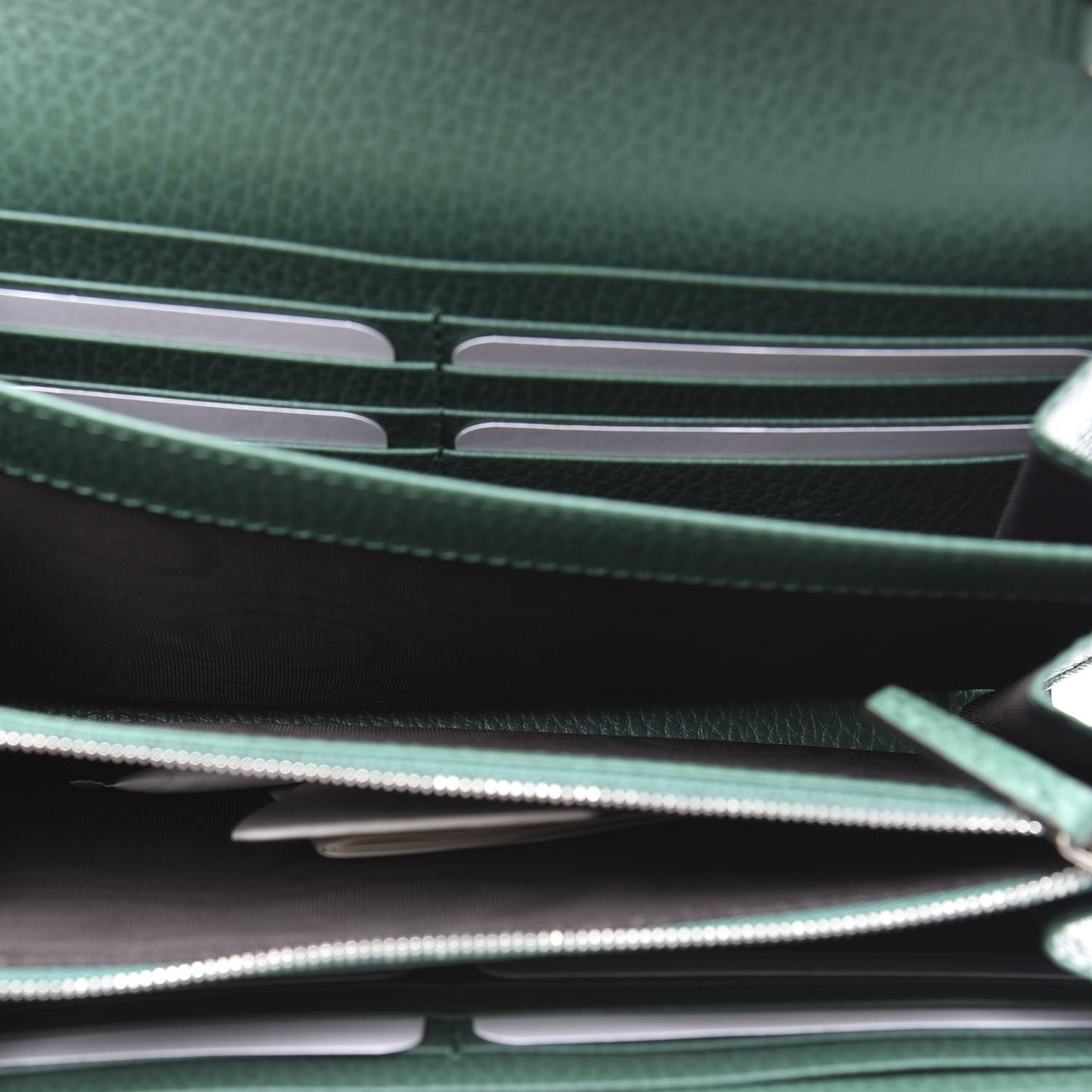 Calfskin Mini Dionysus Chain Wallet Emerald