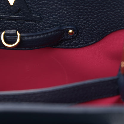 Louis Vuitton Taurillon Resin Capucines Murano MM Midnight Blue 10 of 13
