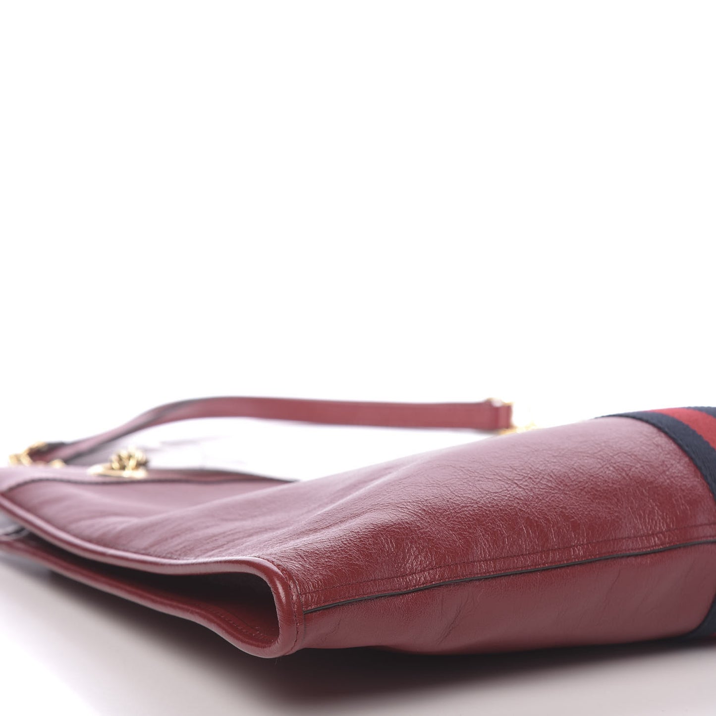 Calfskin Large Rajah Chain Tote Romantic Cherry