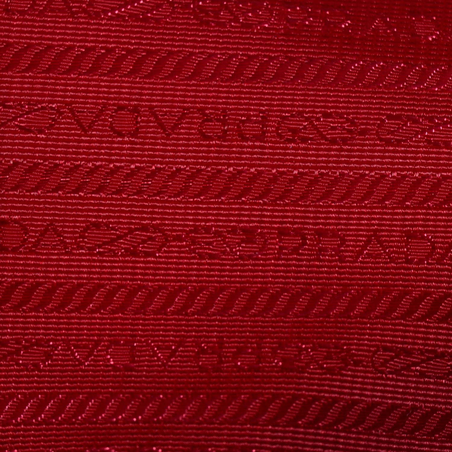 Prada Saffiano Vernice Open Promenade Tote Rosso 17 of 18