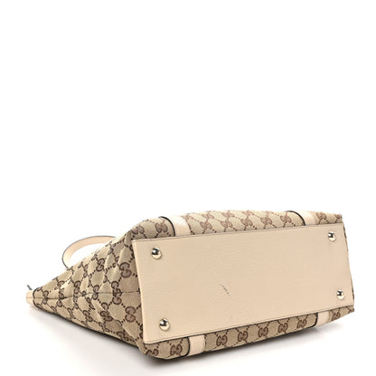 Gucci Monogram Medium Abbey Tote Off White 4 of 11