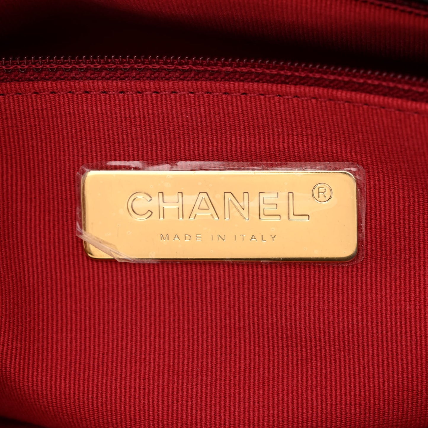 Lambskin Quilted Medium Chanel 19 Flap Black