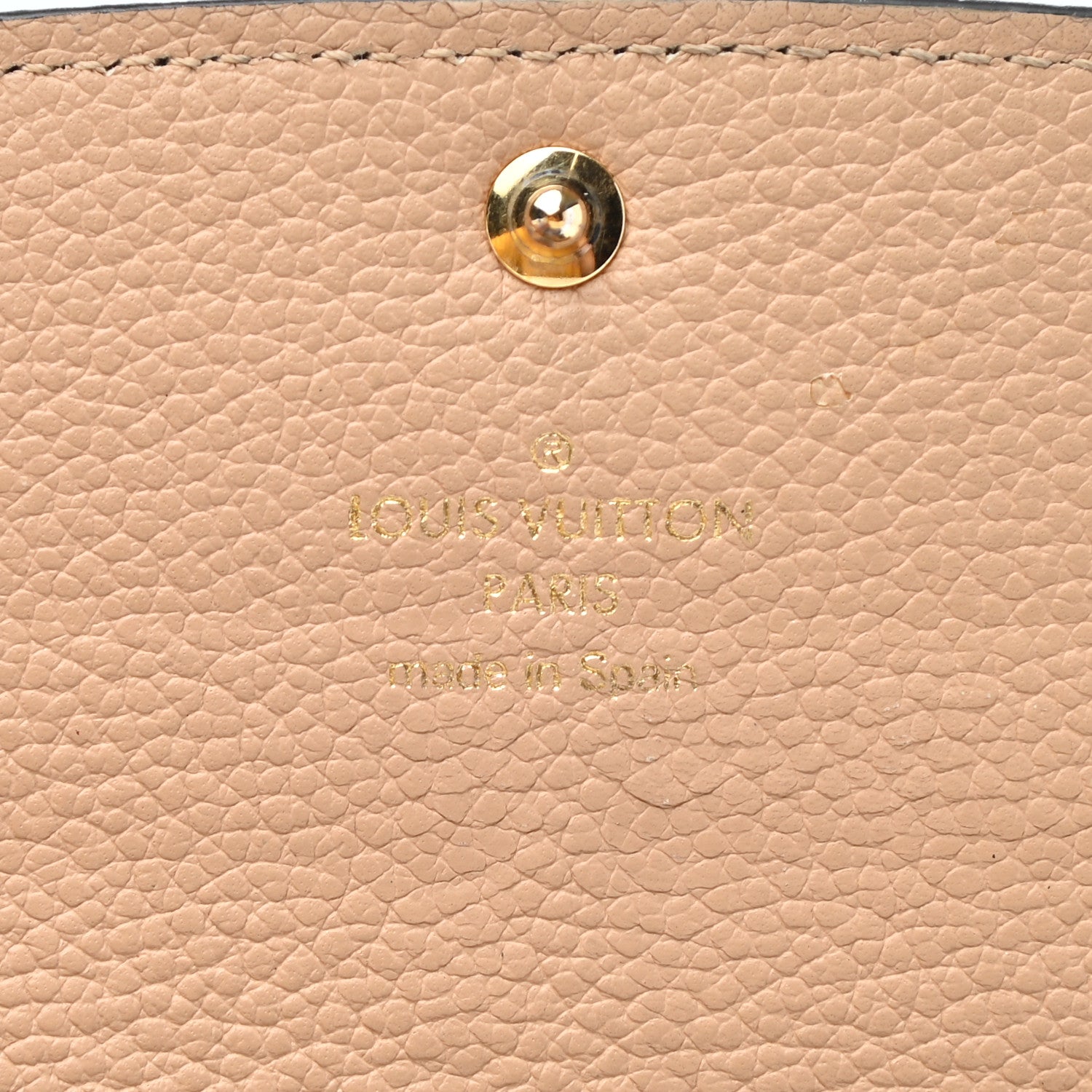 Louis Vuitton Empreinte Emilie Wallet Black Dune 6 of 7