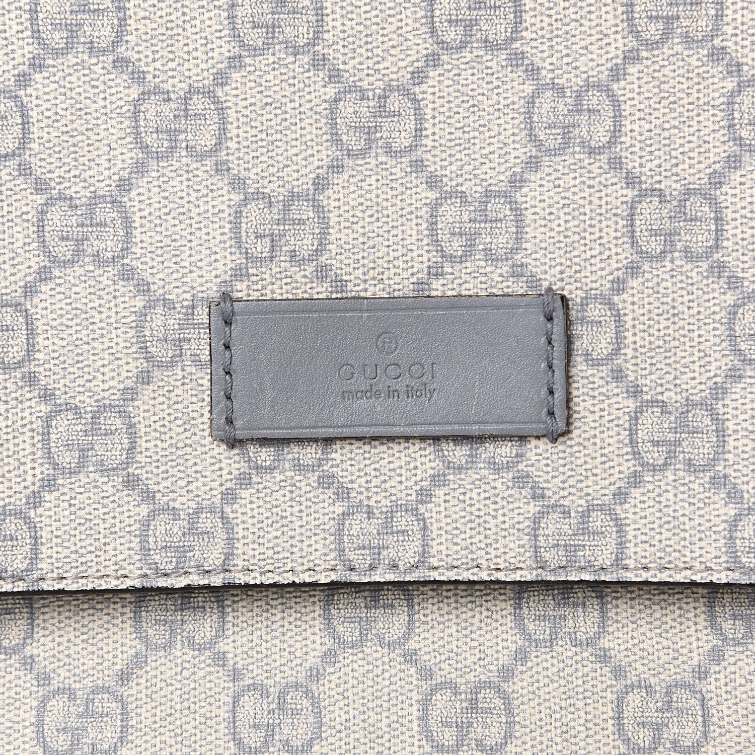 Gucci GG Plus Monogram Messenger Diaper Bag Ecru Grigio 6 of 13