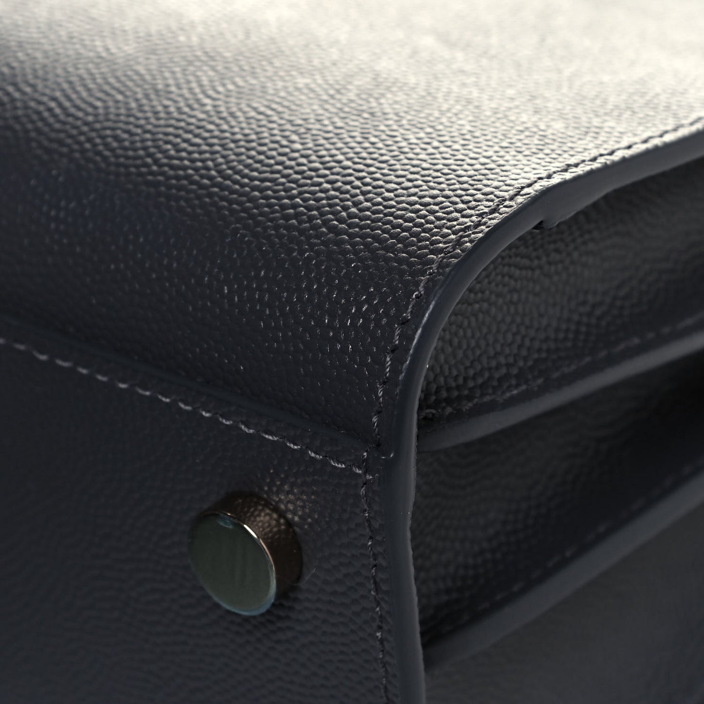 Grain De Poudre Calfskin Nano Sac De Jour Storm