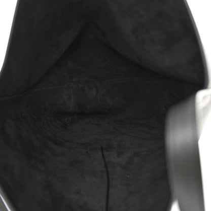The Row Grained Calfskin Large N/S Park Tote Black 5 of 11