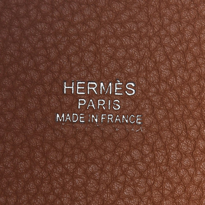 Hermes Taurillon Clemence Picotin Lock 18 PM Gold 8 of 9