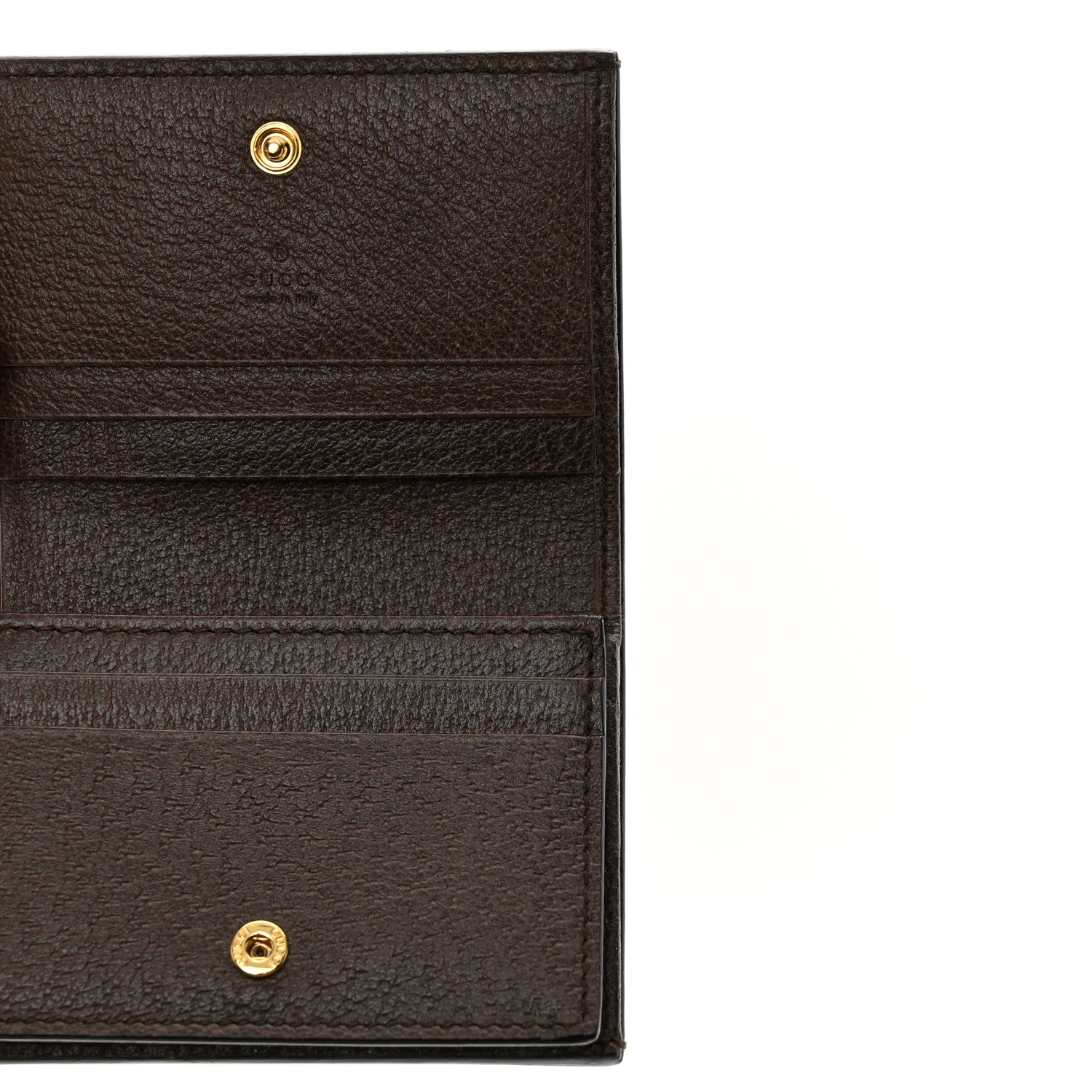 Gucci GG Supreme Monogram Web Ophidia Card Case Beige New Acero 5 of 7
