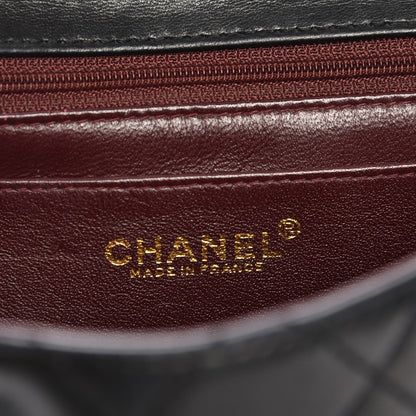 Chanel Lambskin Quilted Medium Kelly Flap Bag Black 6 of 13