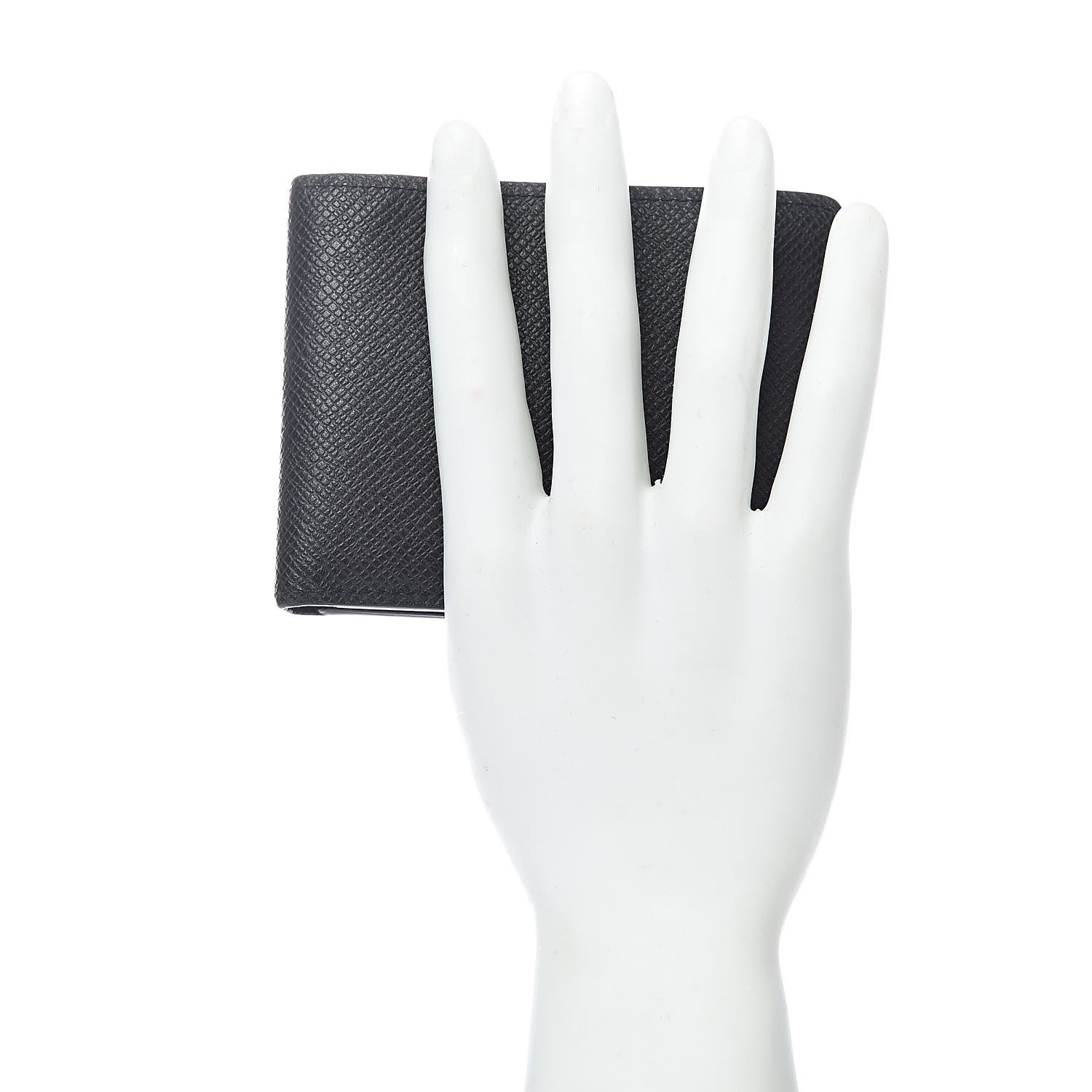 Louis Vuitton Taiga Slender Wallet Black 2 of 7