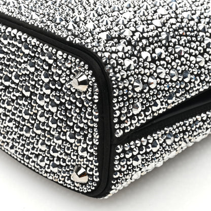 Prada Satin Crystal Small Panier Bucket Bag Metal 10 of 10