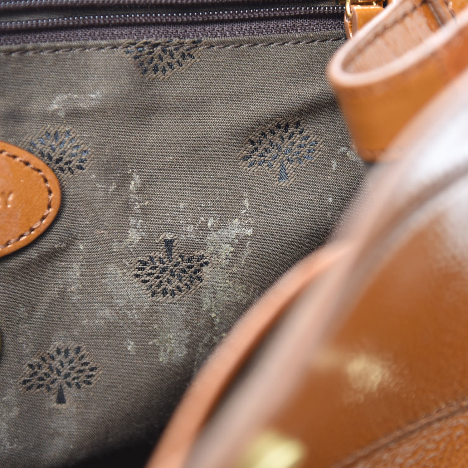 Mulberry Wrinkled Patent Medium Alexa Oak 9 of 12