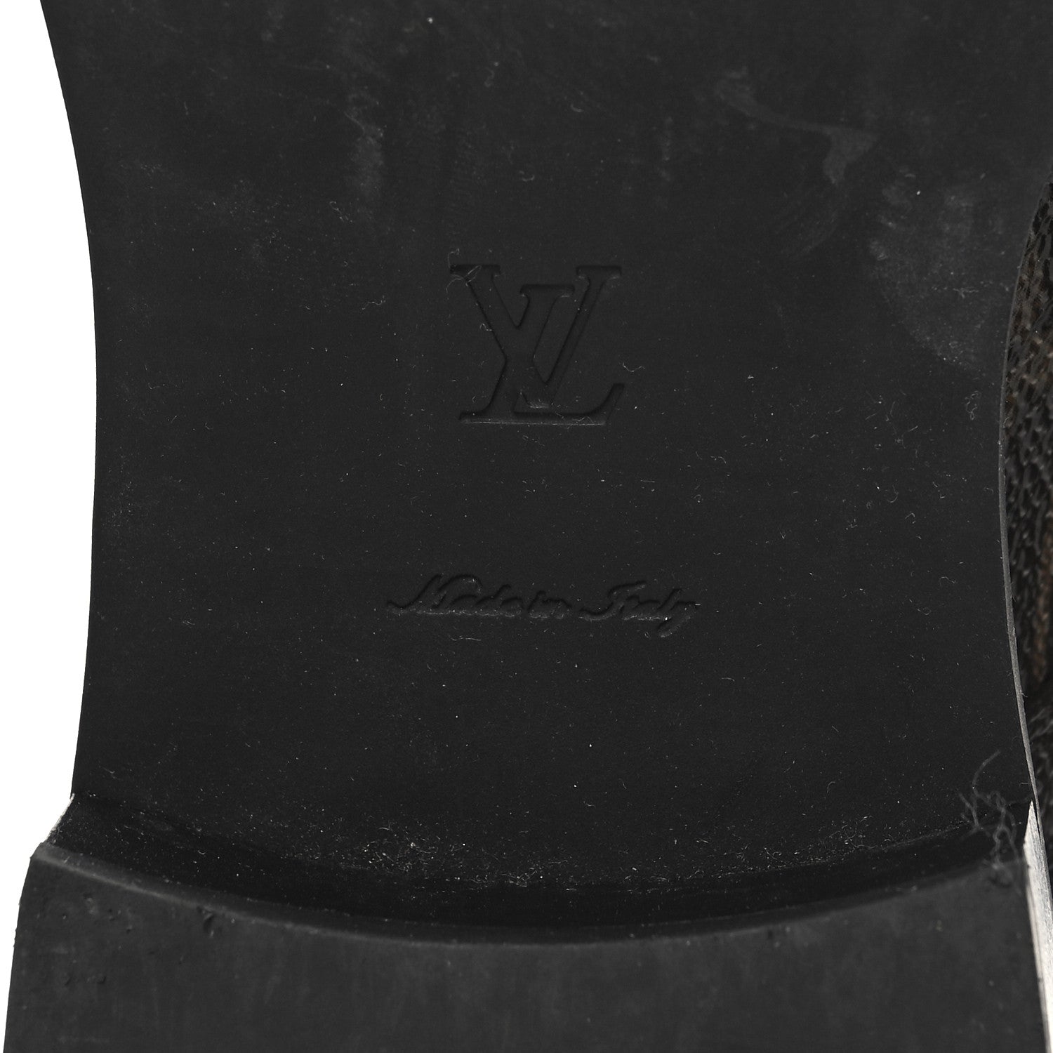 Louis Vuitton Calfskin Monogram Wonderland Flat Ranger Boots 39 Black 7 of 9