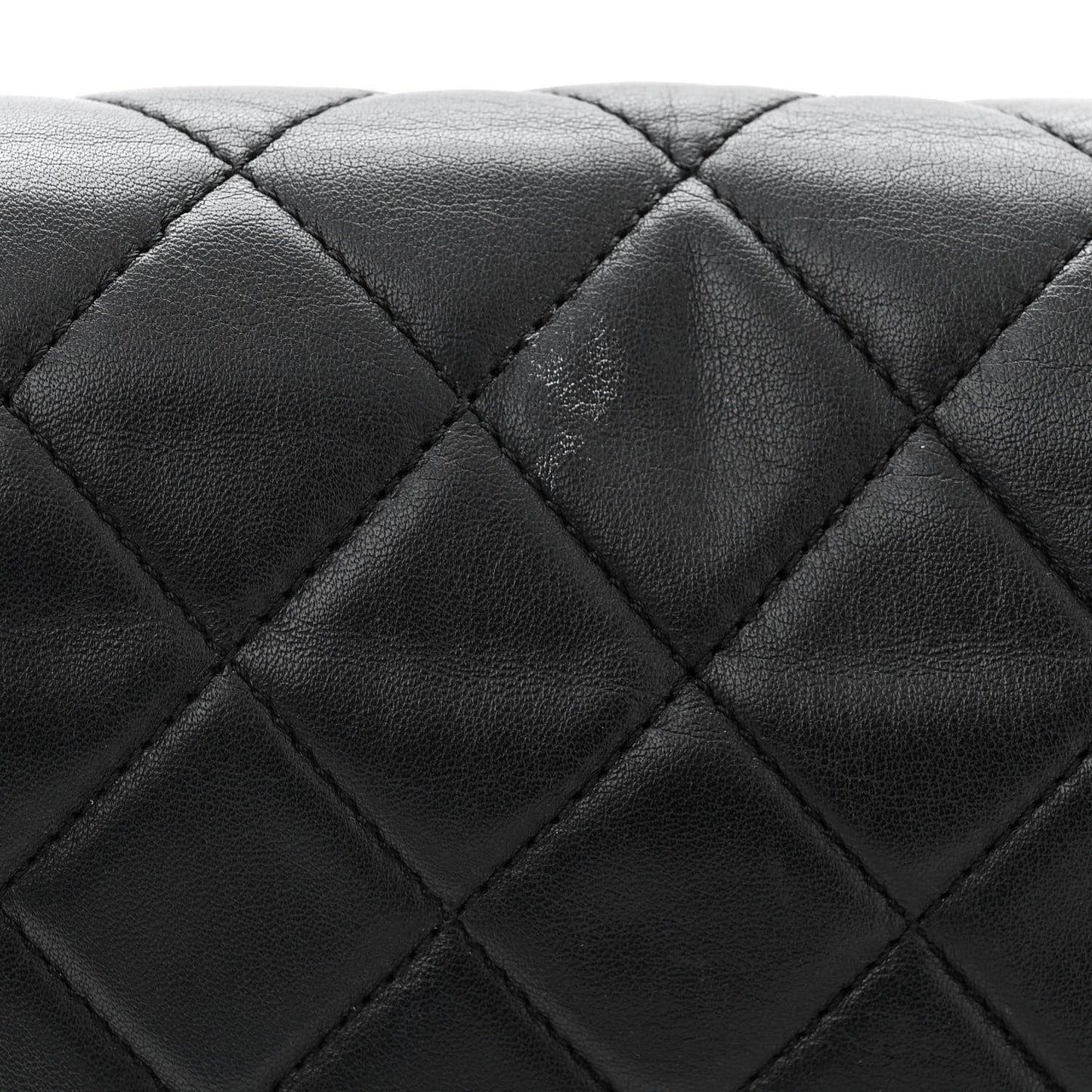 Calfskin Quilted Medium Boy Flap Black