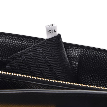 Prada Saffiano Lux Medium Tote Nero Black 8 of 13