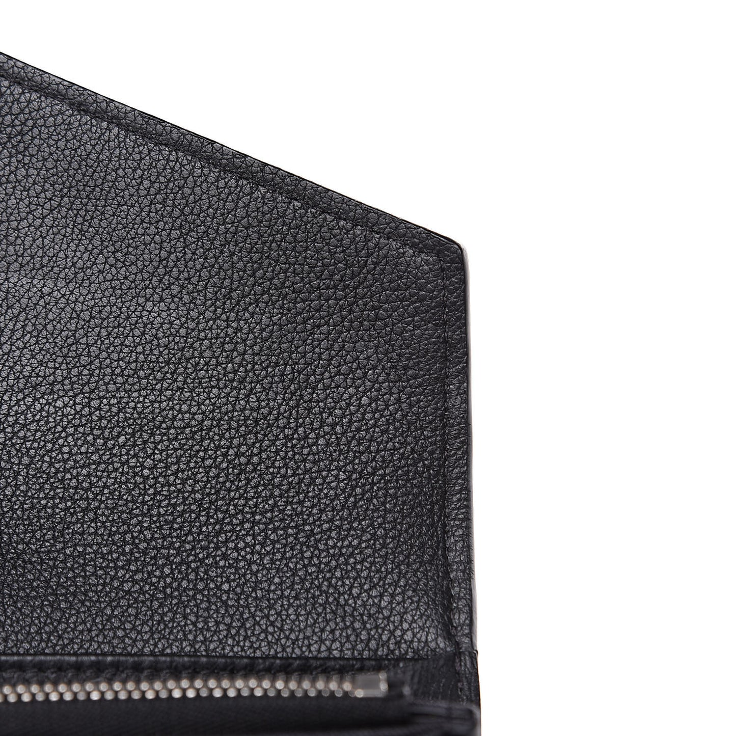 Soft Calfskin My Lockme Wallet Black