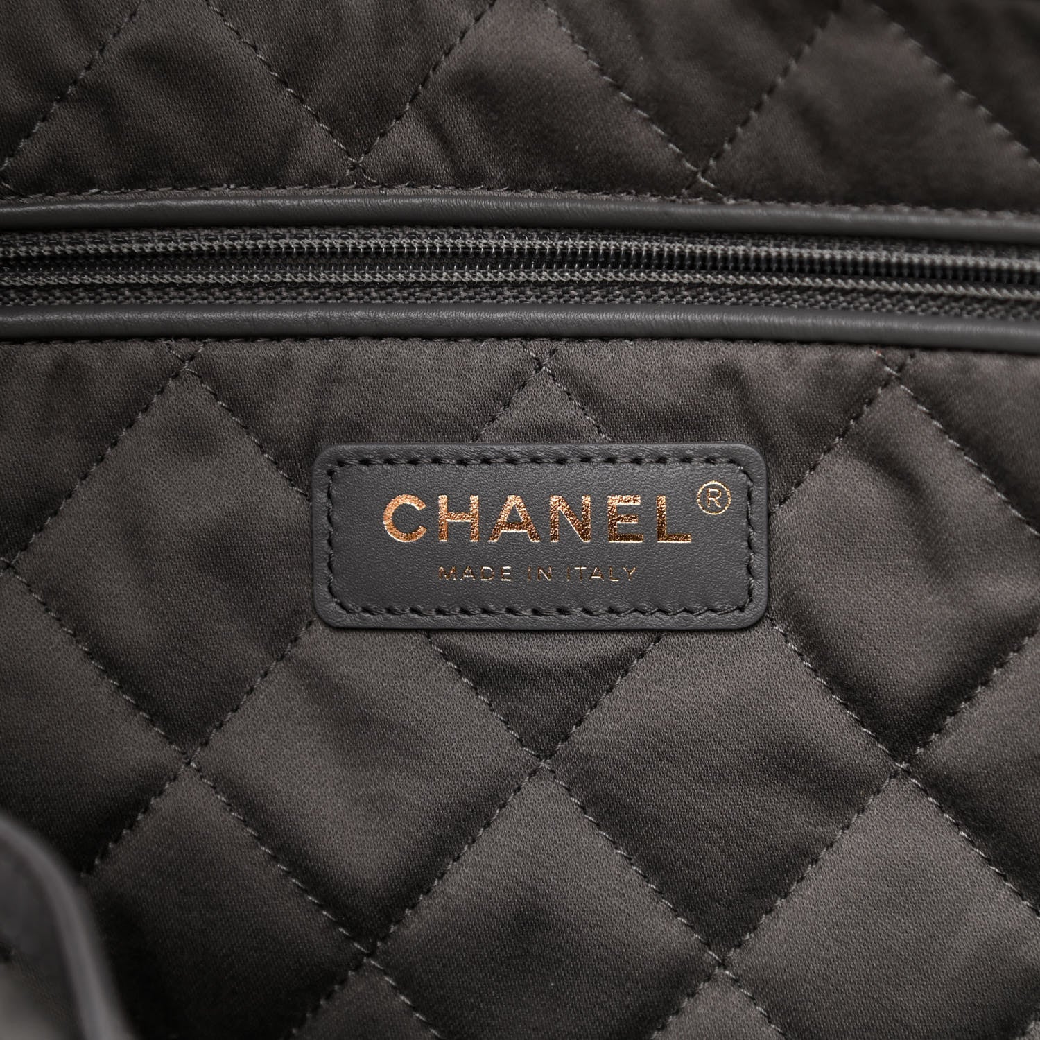 Chanel Shiny Calfskin Quilted Small Chanel 22 Grey 7 of 12