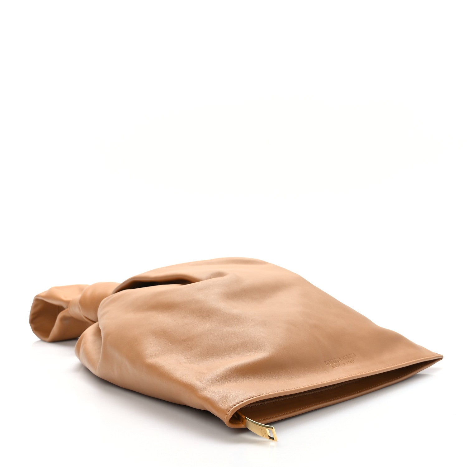 Bottega Veneta Supple Calfskin BV Twist Caramel 4 of 8