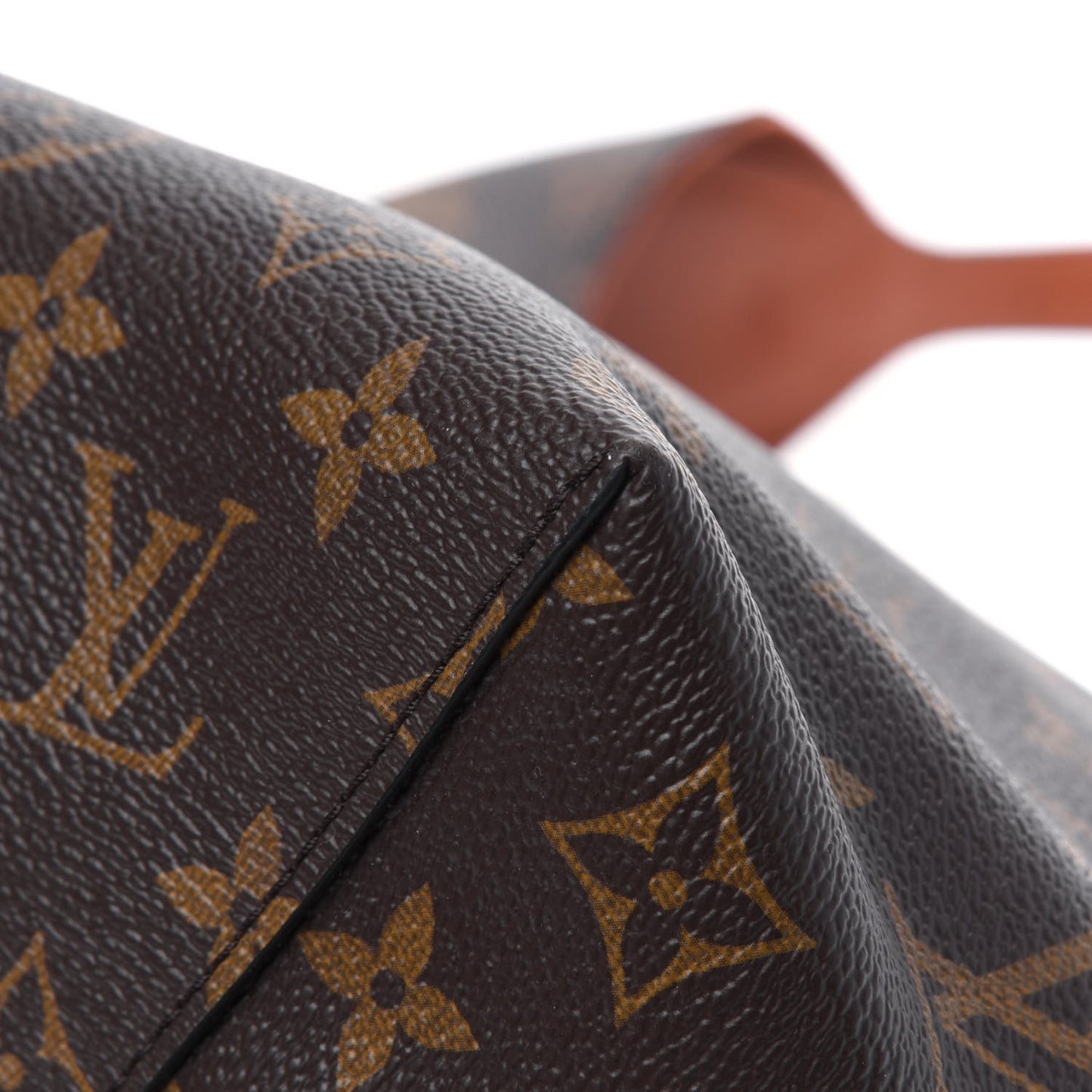 Monogram Flower Hobo Caramel