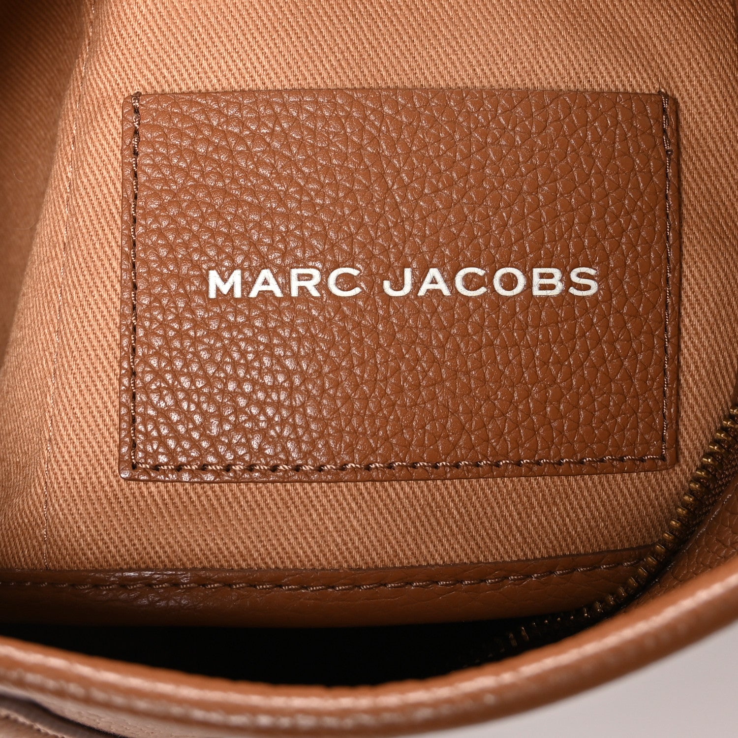Marc Jacobs Grained Calfskin Medium The Tote Bag Argan Oil 6 of 10