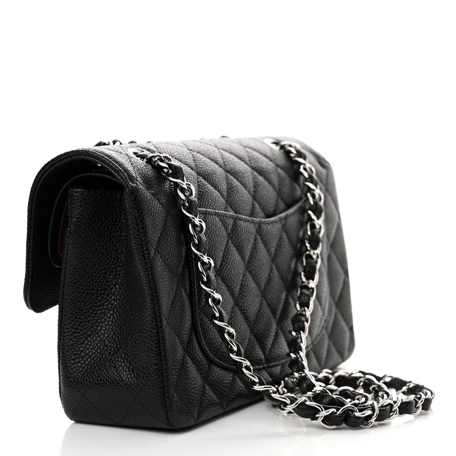 Chanel Caviar Quilted Small Double Flap Black 3 of 11